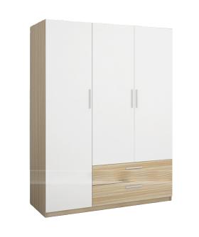 Tủ quần áo 024b - Gỗ MDF - Dài 1.2m đến 1.8m (Cao 2m)
